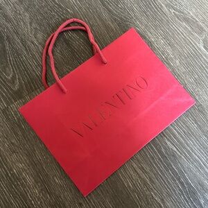 Nwot valentino gift bag